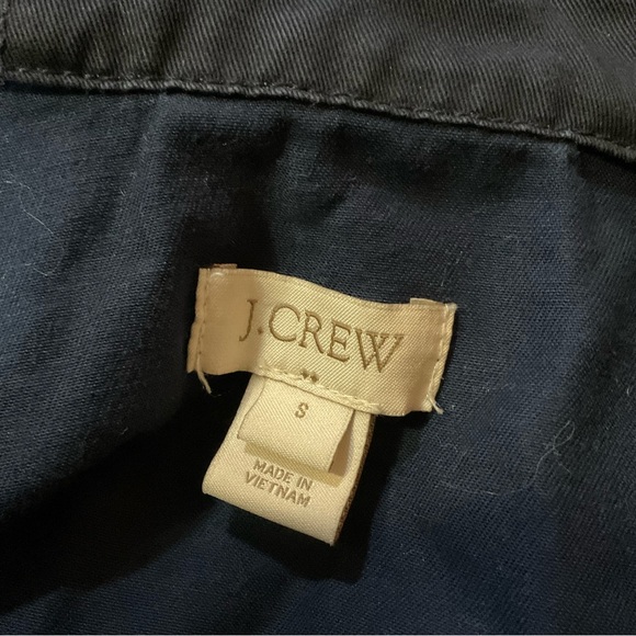 J. Crew Utility Cargo Navy Blue Light Jacket - Picture 11 of 12